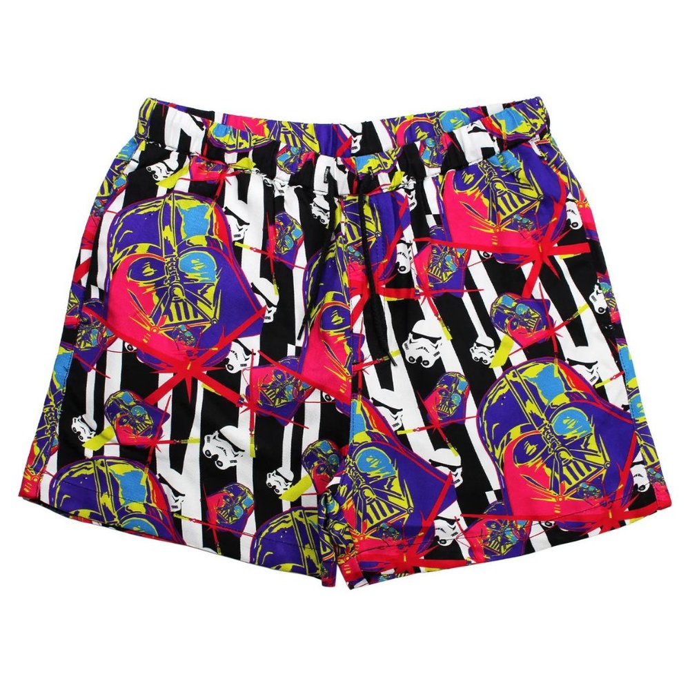 NEW Cakeworthy Size: 4X Darth Vader Co-Ord Shorts Star Wars Neon Drawstring